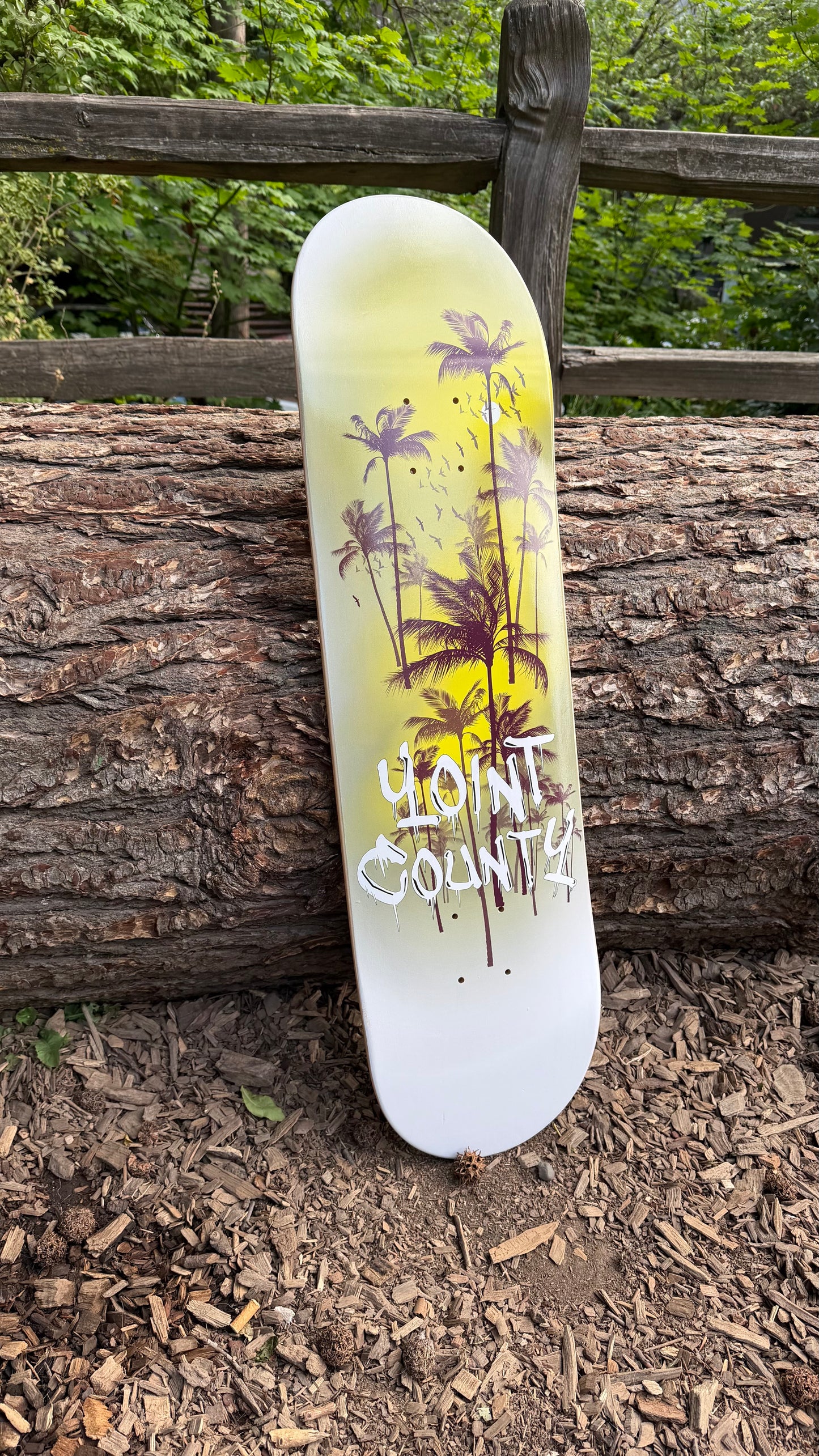 Yoint County Palm Trees Skateboard Deck