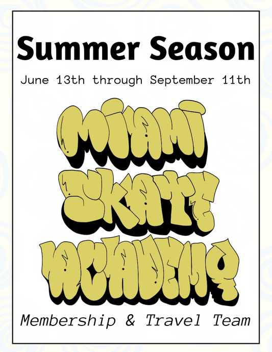 Summer 2026 Miami Skateboarding
