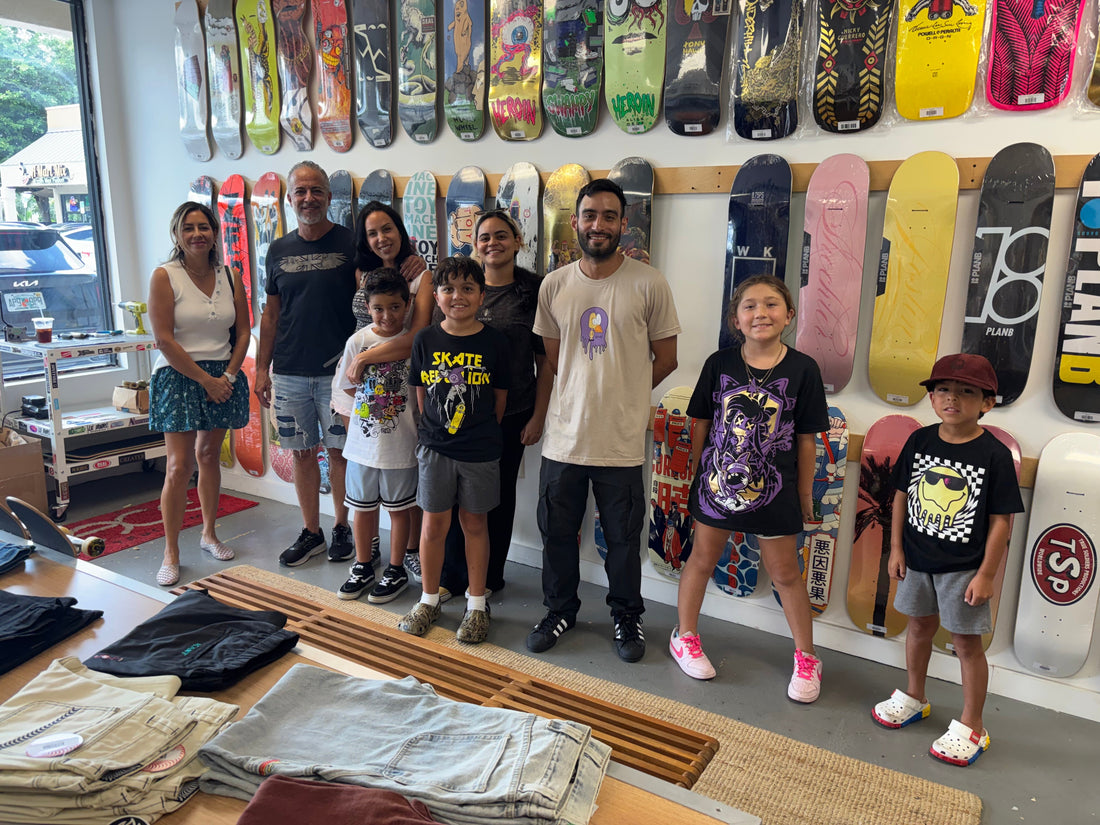 Miami Skate Academy Visits Greater Skateshop