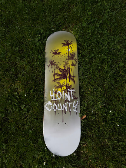 Yoint County Palm Trees Skateboard Deck