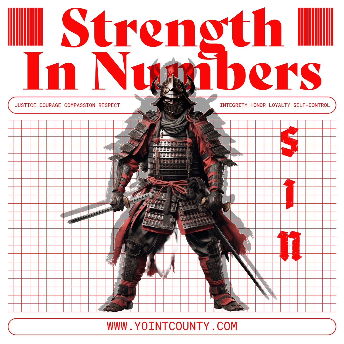 SIN — Strength In Numbers 100% Cotton Hoodie