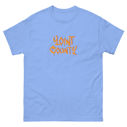 Yoint County Drippy Letter Logo T Shirt