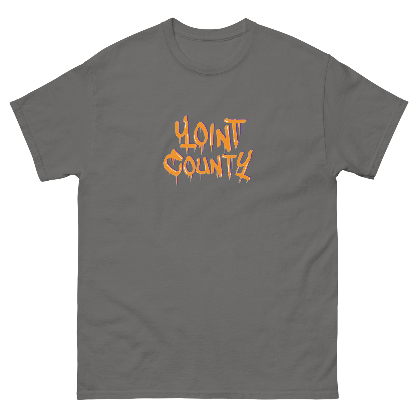 Yoint County Drippy Letter Logo T Shirt
