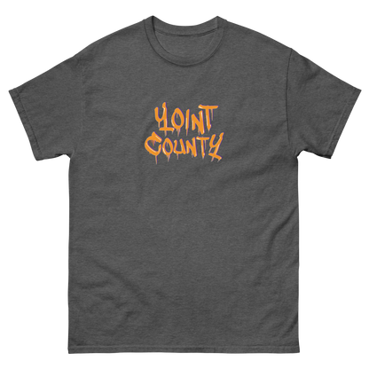 Yoint County Drippy Letter Logo T Shirt