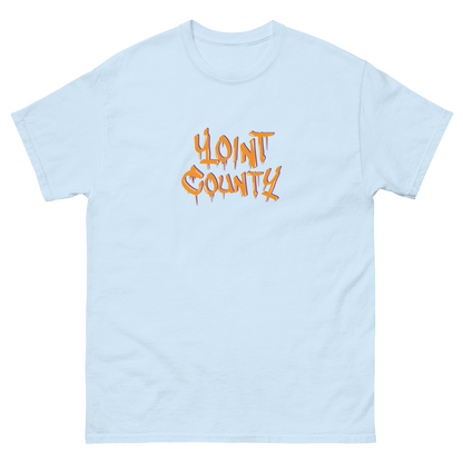Yoint County Drippy Letter Logo T Shirt