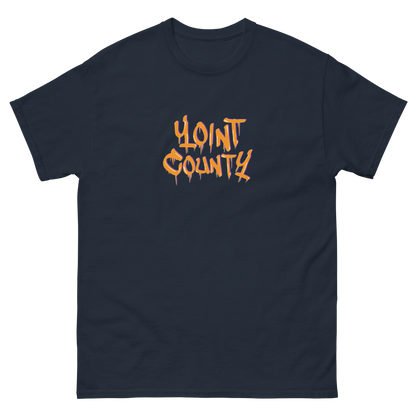 Yoint County Drippy Letter Logo T Shirt
