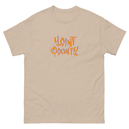 Yoint County Drippy Letter Logo T Shirt