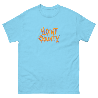 Yoint County Drippy Letter Logo T Shirt