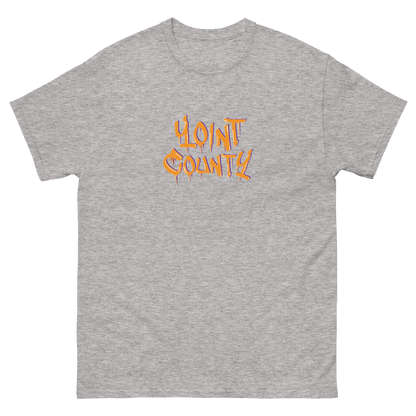 Yoint County Drippy Letter Logo T Shirt