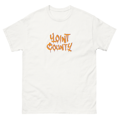 Yoint County Drippy Letter Logo T Shirt