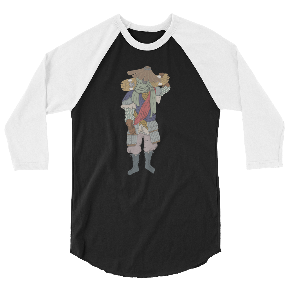 Rollin' Ronin3/4 sleeve raglan shirt