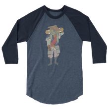 Load image into Gallery viewer, Rollin&#39; Ronin3/4 sleeve raglan shirt