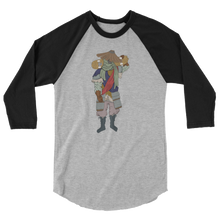 Load image into Gallery viewer, Rollin&#39; Ronin3/4 sleeve raglan shirt