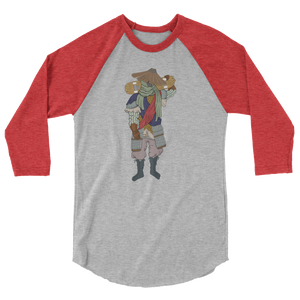 Rollin' Ronin3/4 sleeve raglan shirt