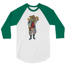 Load image into Gallery viewer, Rollin&#39; Ronin3/4 sleeve raglan shirt
