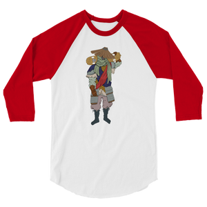 Rollin' Ronin3/4 sleeve raglan shirt